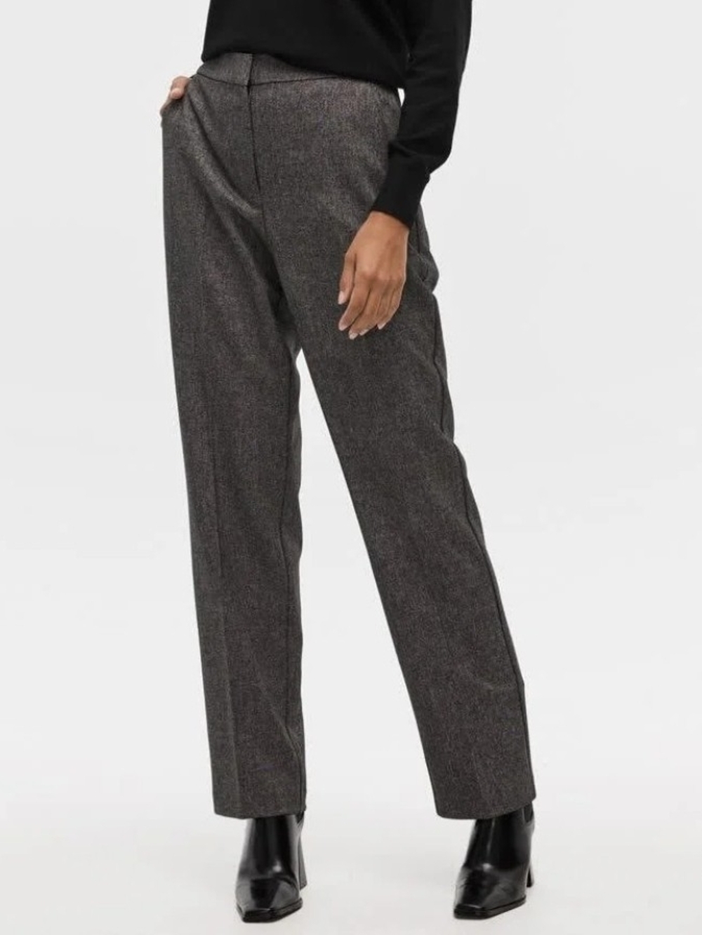 Reitmans Grey Heather Straight Leg Women's Dress Pants Size 22 NWOT